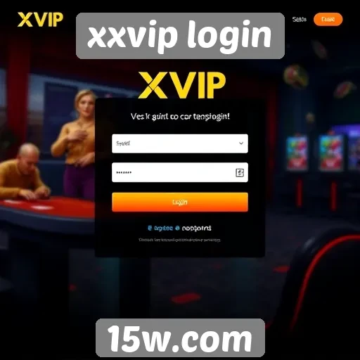 Teste de usabilidade do site xxvip login